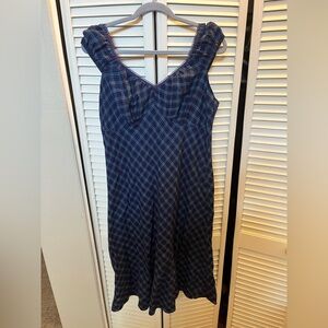 Forever 21 Plaid Midi Dress